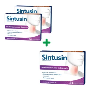 Pachet Sintusin, 24 comprimate moi, Natur Produkt Zdrovit