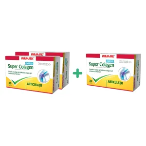 Pachet Super Colagen Complex, 30 tablete, Walmark Romania