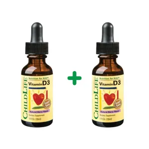 3 LA PREt DE 2 - Pachet Vitamina D3 500UI picaturi, 29.60 ml , Secom