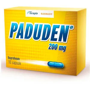 Paduden 200 mg, 10 capsule, Terapia