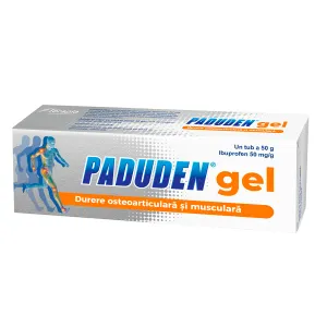 Paduden 50mg/g gel, 50 g, Terapia