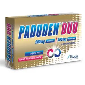 Paduden Duo 200 mg/500 mg, 10  comprimate filmate, Terapia