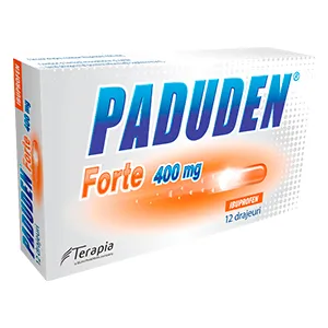 Paduden forte 400 mg, 12 comprimate, Terapia