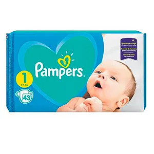 Pampers Active Baby scutece, Marimea 1, Nou Nascut 2-5 kg, 43 bucati, Procter & Gamble Distribution
