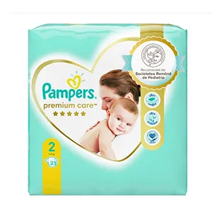Pampers Premium Care scutece, Marimea 2 Nou Nascut 4-8 kg, 23 bucati, Procter & Gamble Distribution