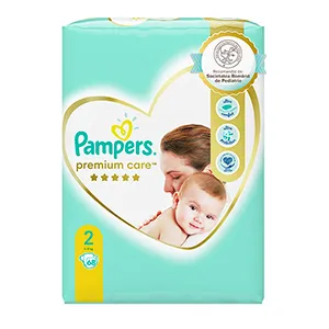 Pampers Premium Care scutece, Marimea 2 Nou Nascut 4-8 kg, 68 bucati, Procter & Gamble Distribution