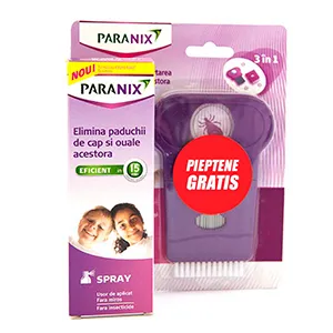 Paranix Spray, 100 ml + Pieptene GRATIS, Omega Pharma