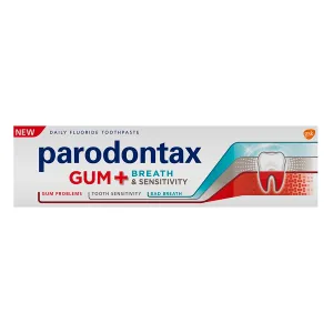 Parodontax pasta dinti Gum Breath Sensitivity, 75 ml, Haleon Romania