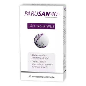 Parusan 40+, 42 comprimate filmate, Natur Produkt Zdrovit