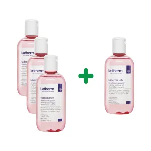 Pchet Ivadermaseb gel de spalare calmant, 250 ml, Ivatherm