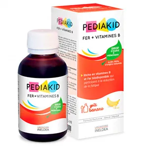 Pediakid sirop Fe si Vitamines B, 125 ml, Laboratoires Ineldea