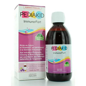 Pediakid sirop Immuno-Fort, 250 ml, Laboratoires Ineldea