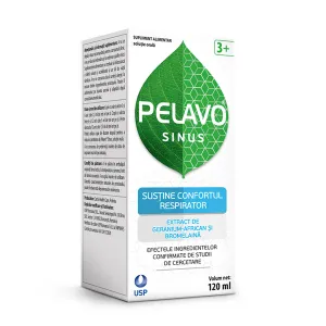 Pelavo Sinus solutie orala, 120 ml, USP Romania