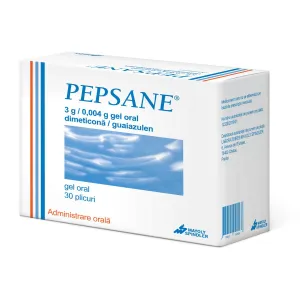 Pepsane gel oral, 30 plicuri, 10 g, Biessen Pharma