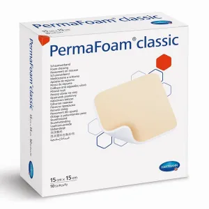 Permafoam Classic pansament 15 cm x 15 cm, 10 bucati, Paul Hartmann