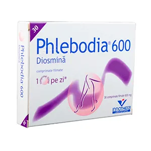 Phlebodia 600 mg, 30 comprimate filmate, Laboratoire Innotech International