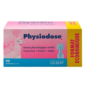 Physiodose ser fiziologic steril 40 unidoza, 5 ml, Biessen Pharma