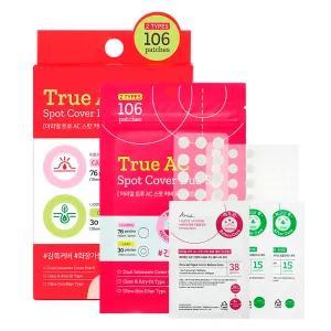 Plasturi Cosuri Inainte si dupa Ariul True AC Spot Cover Duo Set - 106 buc., Innovoris Labs