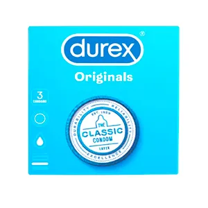 Prezervative Durex Classic, 3 bucati, Reckitt Benckiser Healthcare