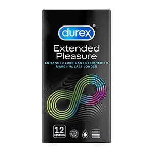 Prezervative Durex Extended Pleasure, 12 bucati, Reckitt Benckiser Healthcare
