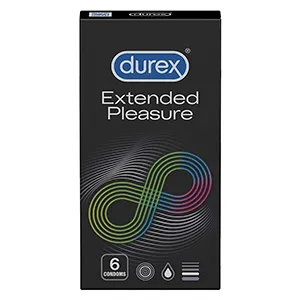 Prezervative Durex Extended Pleasure, 6 bucati, Reckitt Benckiser Healthcare
