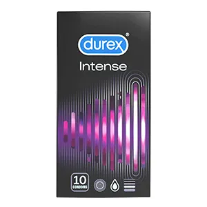Prezervative Durex Intense Orgasmic, 10 bucati, Reckitt Benckiser Healthcare