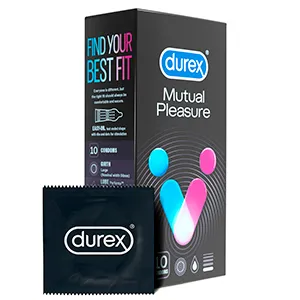 Prezervative Durex Mutual Pleasure, 10 bucati, Reckitt Benckiser Healthcare