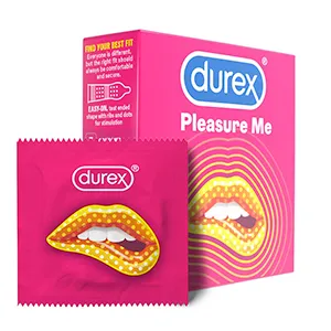 Prezervative Durex Pleasure me, 3 bucati, Reckitt Benckiser Healthcare