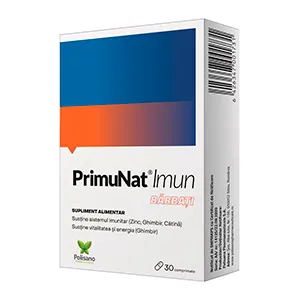 Primunat Imun Barbati, 30 comprimate, Polisano Pharmaceuticals