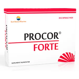 Procor Forte, 30 capsule moi, Sun Wave Pharma