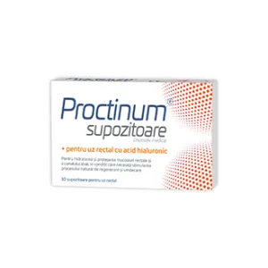 Proctinum, 10 supozitoare, Natur Produkt Zdrovit