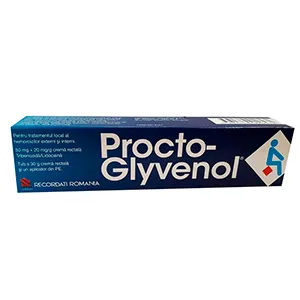Procto-Glyvenol crema rectala, 30 g, Recordati Ireland
