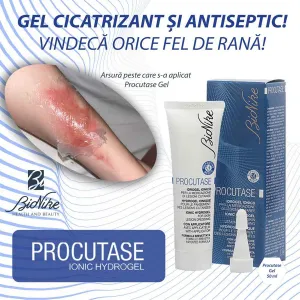Procutase hidrogel ionic activ pentru plagi si arsuri, 50 ml, Bionike