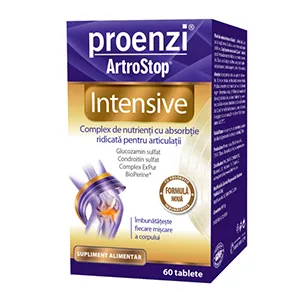 Proenzi ArtroStop Intensive, 60 tablete, Walmark Romania