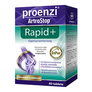 Proenzi ArtroStop Rapid+, 60 tablete, Walmark Romania