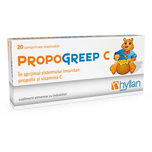 PropoGreep C, 20 comprimate masticabile, Hyllan Pharma