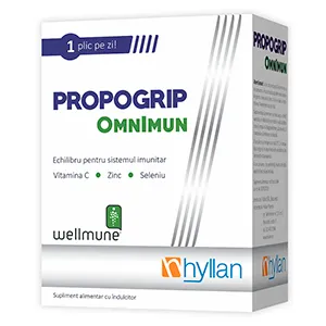 Propogrip OmnImun, 10 plicuri, 3.5g, Hyllan Pharma