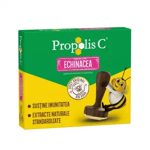 Propolis C Plus Echinaceea, 30 comprimate pentru supt, Fiterman Pharma