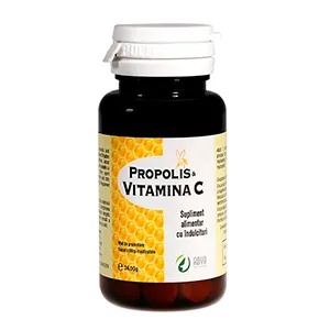 Propolis cu Vitamina C, 60 comprimate masticabile, Adya Green Pharma