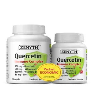 Quercetin Immune Complex pentru imunitate, 90 + 30 Capsule, Zenyth