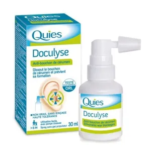 Quies Doculyse/Spray indepartare dopuri ceara, 30 ml, Vavian Pharma