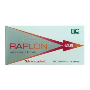 Raplon 12.5 mg, 20 comprimate filmate, Medochemie