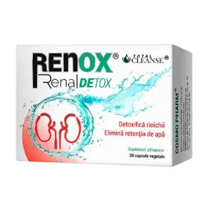 Renox Renal Detox, 30 capsule vegetale, Cosmo Pharm  