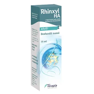Rhinxyl HA 1mg/ml spray nazal, 10 ml, Terapia