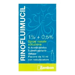 Rinofluimucil 10mg+5mg/ml spray nazal, solutie, 10 ml, ANGELINI