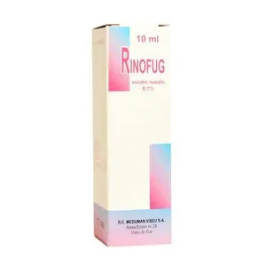 Rinofug 0.1% solutie nazala,  10 ml,  Arena Group