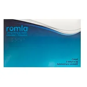 Romla,  25mg/25mg/g,  crema,  5 tuburi,  5 g,  MagnaPharm Marketing & Sales Romania