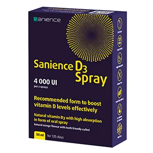 Sanience D3 spray 4000UI, 50 ml, Sanience