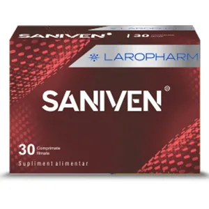 Saniven, 30 comprimate filmate, Laropharm