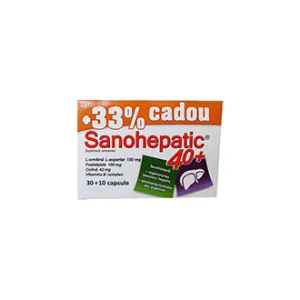 Sanohepatic 40+, 30+10 capsule, Natur Produkt Zdrovit